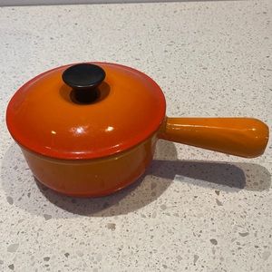 Vintage Le Creuset Enamel Cast Iron Sauce Pan #14